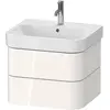 Duravit, Badezimmerschrank, WTU HAPPY D.2 PLUS 575x490mm 2 Schubk we h...