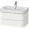 Duravit, Badezimmerschrank, WTU HAPPY D.2 PLUS 775x490mm 2 Schubk we s...