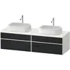 Duravit, Waschbeckenunterschrank, Zencha Konsolenwaschtischunterbau, 1...