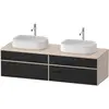 Duravit, Waschbeckenunterschrank, Zencha Konsolenwaschtischunterbau, 1...