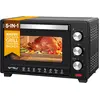 Woltu Minibackofen, Toastofen mit Timer, 28 Liter 1600W