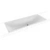 Kaldewei 907906303711 Einb.-WT SILENIO,M.3039 o.ÜL 1200x460