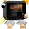 Klarstein 18 L Heißluftfritteuse, Airfryer mit Dampf- und Trocknungsfu...