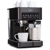 Klarstein Espresso Siebträgermaschine mit Milchaufschäumer, 1,8L Mini-...