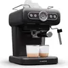 Klarstein Espresso Siebträgermaschine mit Milchaufschäumer, 1,2L Retro...