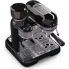 Klarstein Espresso Siebträgermaschine mit Milchaufschäumer, 1,4L Retro...