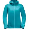 Jack Wolfskin Highest Peak 3l Jkt W 1115121-1221, Jacke, Damen, Blau
