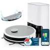 MEDION Saugroboter mit Absaugstation und Wischfunktion X21 SW (Laserna...