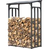 Metall Kaminholzregal Außen 130 x 70 x 185 cm, Pro - 40 mm Stahlprofil...