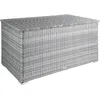 tectake® Aluminium Auflagenbox Oslo 145 x 82,5 x 79,5 cm