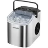 tectake® Eiswürfelmaschine Arctic 1,2 l Wassertank, 2 Eiswürfelgrößen
