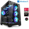 CSL-Computer Gaming PC, AMD Ryzen 7 9800X3D, 4700 MHz, Radeon RX 9070 ...