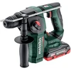 Metabo Akku Hammer BH 18 LTX BL 16 (mit 2 Akkus, LED-Licht, Hammerbohr...