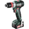 Metabo PowerMaxx BS 12 BL Q, Elektrischer Schraubendreher, Pistolengri...
