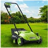 BRAST Elektro-Vertikutierer / Lüfter 1500 Watt Kombi Gerät, 32,00 cm A...