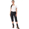 Damenhose VAUDE Farley Stretch Capri III Schwarz 38