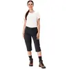 Damenhose VAUDE Farley Stretch Capri III Schwarz 40