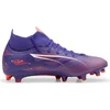 Puma Ultra 5 Match+ FG/AG Fußballschuhe Damen lapis lazuli weiß sunset...