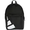 Adidas Klassischer Rucksack Schwarz/Weiß mit glänzendem Material, 31x4...