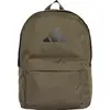 adidas Uni Classic 3Bars Backpack, olive strata/black, One Size