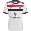 Ausweichtrikot für Kinder Manchester United 2024/25 Weiß 11/12 Jahre