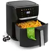 GOURMETmaxx Heißluftfritteuse, 5,5 l - farbiges LED-Touchdisplay & 7 P...