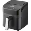 GOURMETmaxx Digitale Heißluftfritteuse | 4L Airfryer mit Timer & Touch...