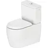 Duravit, Toilette + Bidet, Qatego Stand-WC, für Kombination, Tiefspüle...