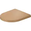 Duravit WC-Sitz Balcoon Compact 37x54cm, abn., o Absenkaut., Clay ter ...