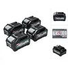 Makita Akku Set 4x BL 4040 40 V max. 4,0 Ah XGT Li-Ion Akku ( 4x 191B2...