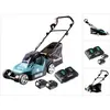 Makita DLM 382 PG2 Akku Rasenmäher 36 V ( 2x 18 V ) 38 cm 40 l + 2x Ak...