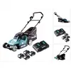 Makita DLM 382 PF4 Akku Rasenmäher 36 V ( 2x 18 V ) 38 cm 40 l + 4x Ak...