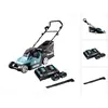 Makita DLM 382 PT2 Akku Rasenmäher 36 V ( 2x 18 V ) 38 cm 40 l + 2x Ak...