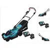 Makita DLM 330 RT2 Akku Rasenmäher 18 V 33 cm 30 l + 2x Akku 5,0 Ah + ...