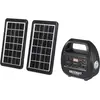 Voltcraft VC-PS15000 Solar (15000 mAh, 15 Wh), Powerbank, Schwarz