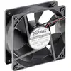 X-Fan X Fan lüfter RDH1238S 24 V/DC (120 mm, 1x), PC Lüfter, Schwarz