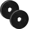vhbw 2x Aktivkohlefilter Ersatz für Amica KF17130, 1160825, FWK-140 fü...