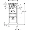 Geberit, Spülkasten, GE Duofix Element