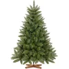 Fairytrees Künstlicher Weihnachtsbaum FT01, Fichte Natur, mit grünem S...