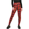 Leggings für Frauen Urban Classics Soft AOP Rot XS