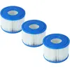 vhbw 3x Filterkartusche Typ S1 kompatibel mit Intex PureSpa 28403E, 28...