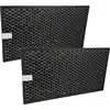 vhbw 2x Aktivkohlefilter kompatibel mit Sharp KC-D40EUW, KC-G50EUH, KC...