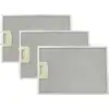 vhbw 3x Filter Metallfettfilter kompatibel mit Siemens LC85950GB(00), ...
