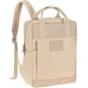LÄSSIG Wickelrucksack Green Label, Vividal, humus, zum Teil aus recyce...