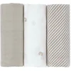 LÄSSIG Stoffwindeln Swaddle & Burp Blanket, L, Rainbow (Set, 3-St)