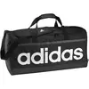 Adidas, Unisex, Tasche, Linear Duffel L,Black/White Black/White, Weiss...