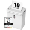 IDEAL Aktenvernichter IDEAL SHREDCAT 8100 CC, 5 x 30 mm Partikelschnit...