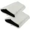 vhbw 2x E12 Filter Ersatz für Blueair 689122009858, 100929, F411PACF10...