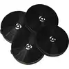 vhbw 4x Aktivkohlefilter kompatibel mit Respekta CH44099GISS Dunstabzu...