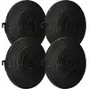 vhbw 4x Aktivkohlefilter kompatibel mit Faure CHM164W 94264047800 Duns...